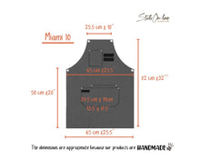 Load image into Gallery viewer, Lasting and Durable Unisex Denim Apron with Adjustable Straps