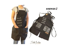 Load image into Gallery viewer, Apron, Unique Design Black Apron
