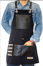 Load image into Gallery viewer, -Plus Size XXL Black Apron,