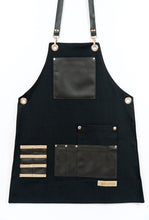 Load image into Gallery viewer, -Plus Size XXL Black Apron,