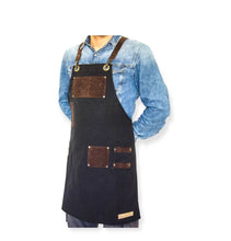 Load image into Gallery viewer, - Apron with Extra Pocket