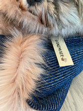 Load image into Gallery viewer, Dexter Dark Blue Snuggle Bed for Pets, Cuddle Bed