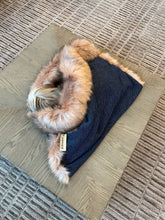 Load image into Gallery viewer, Dexter Dark Blue Snuggle Bed for Pets, Cuddle Bed