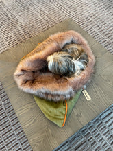 Load image into Gallery viewer, Pistachio, Snuggle Bed for Pets, Cuddle Bed, Faux Fur Pet Bed