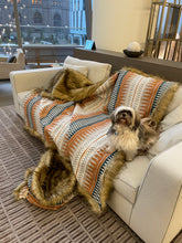 Load image into Gallery viewer, Boho Style, Personalized Christmas Movie Blanket