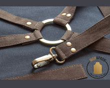 Load image into Gallery viewer, -Green Fabric Heavy Duty Apron