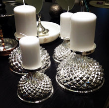 Load image into Gallery viewer, -Candleholder,Silver Plated  Candleholder