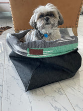 Load image into Gallery viewer, Jack Black Denim Cave Bed for Pets, Cuddle Bed