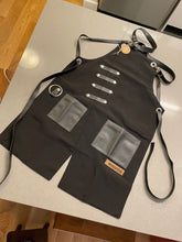 Load image into Gallery viewer, Unique Design Black Apron