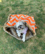 Load image into Gallery viewer, Ollie Soft Faux Fur Cave Pet Bed