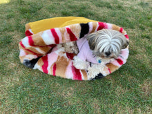 Load image into Gallery viewer, Teddy Soft Faux Fur Cave Pet Bed