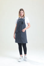 Load image into Gallery viewer, Lasting and Durable Unisex Denim Apron with Adjustable Straps

