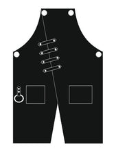 Load image into Gallery viewer, Apron, Unique Design Black  Apron
