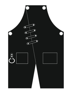 Apron, Unique Design Black  Apron