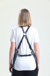 Lasting and Durable Unisex Denim Apron with Adjustable Straps