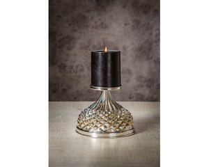 -Candleholder,Silver Plated  Candleholder