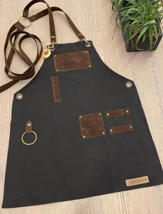 Plus Size Coton Canvas Apron,