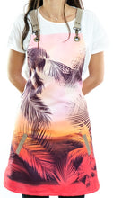 Load image into Gallery viewer, - Apron with Adjustable Straps, Floral Fabric
