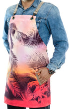Load image into Gallery viewer, - Apron with Adjustable Straps, Floral Fabric
