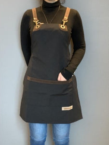 -Black Apron Bellini with Adjustable Straps