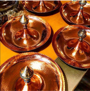 -Oxidized Copper Platter
