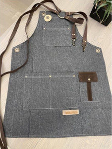 -Soft Color, Denim Apron