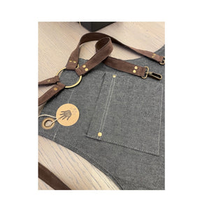 -Soft Color, Denim Apron