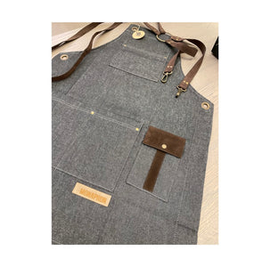-Soft Color, Denim Apron