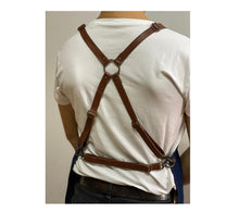 Load image into Gallery viewer, Dark blue Denim Apron with Wide Pockets- PARIS 03
