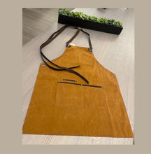 Load image into Gallery viewer, Faux Apricot Nubuck Suede Apron-BERLIN 05

