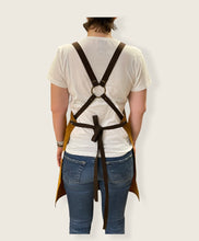 Load image into Gallery viewer, Faux Apricot Nubuck Suede Apron-BERLIN 05
