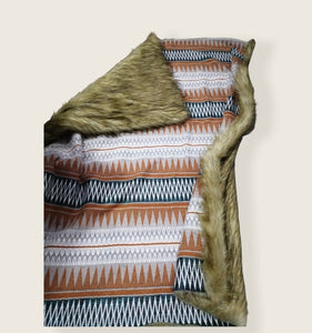 Boho Style, Personalized Christmas Movie Blanket