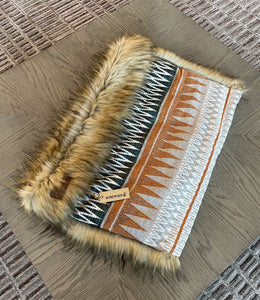 Athena Boho Style Snuggle Bed for Pets, Cuddle Bed
