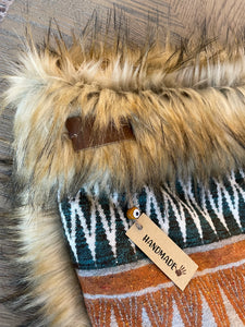 Athena Boho Style Snuggle Bed for Pets, Cuddle Bed