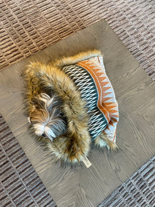 Athena Boho Style Snuggle Bed for Pets, Cuddle Bed