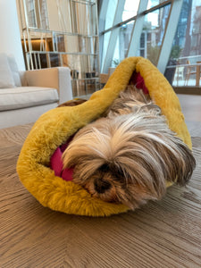 Chip-Snuggle Bed for Pets, Cuddle Bed