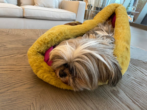 Chip-Snuggle Bed for Pets, Cuddle Bed