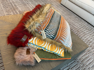Athena Boho Style Snuggle Bed for Pets, Cuddle Bed