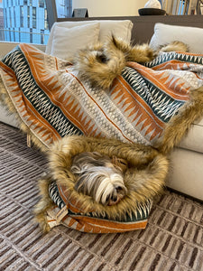 Boho Style, Personalized Christmas Movie Blanket