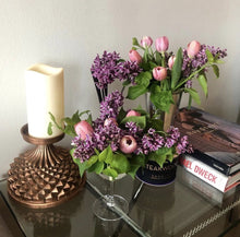 Load image into Gallery viewer, -Candleholder, Copper Plated  Candleholder
