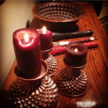 Load image into Gallery viewer, -Candleholder, Copper Plated  Candleholder
