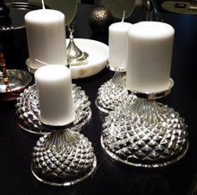 Load image into Gallery viewer, -Candleholder,Silver Plated  Candleholder
