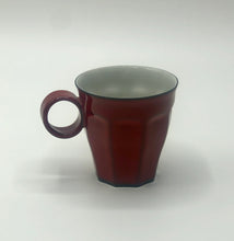 Load image into Gallery viewer, -Hand glazed Porcelain, red espresso cup
