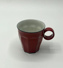 Load image into Gallery viewer, -Hand glazed Porcelain, red espresso cup
