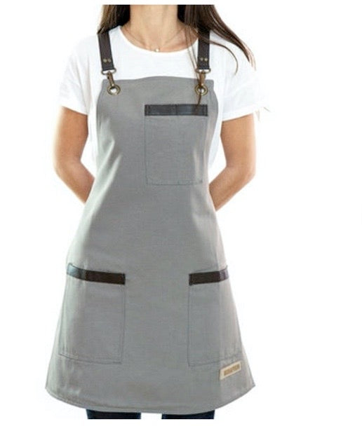 Grey Modern Design Apron