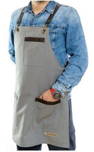 Load image into Gallery viewer, Grey Modern Design Apron
