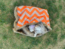 Load image into Gallery viewer, Ollie Soft Faux Fur Cave Pet Bed

