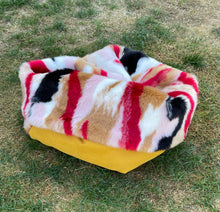 Load image into Gallery viewer, Teddy Soft Faux Fur Cave Pet Bed
