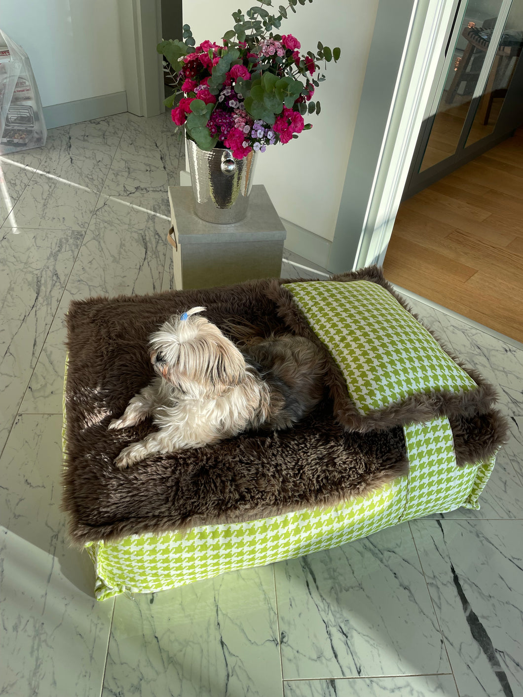 Marley Floor Pillow Bed for Pets